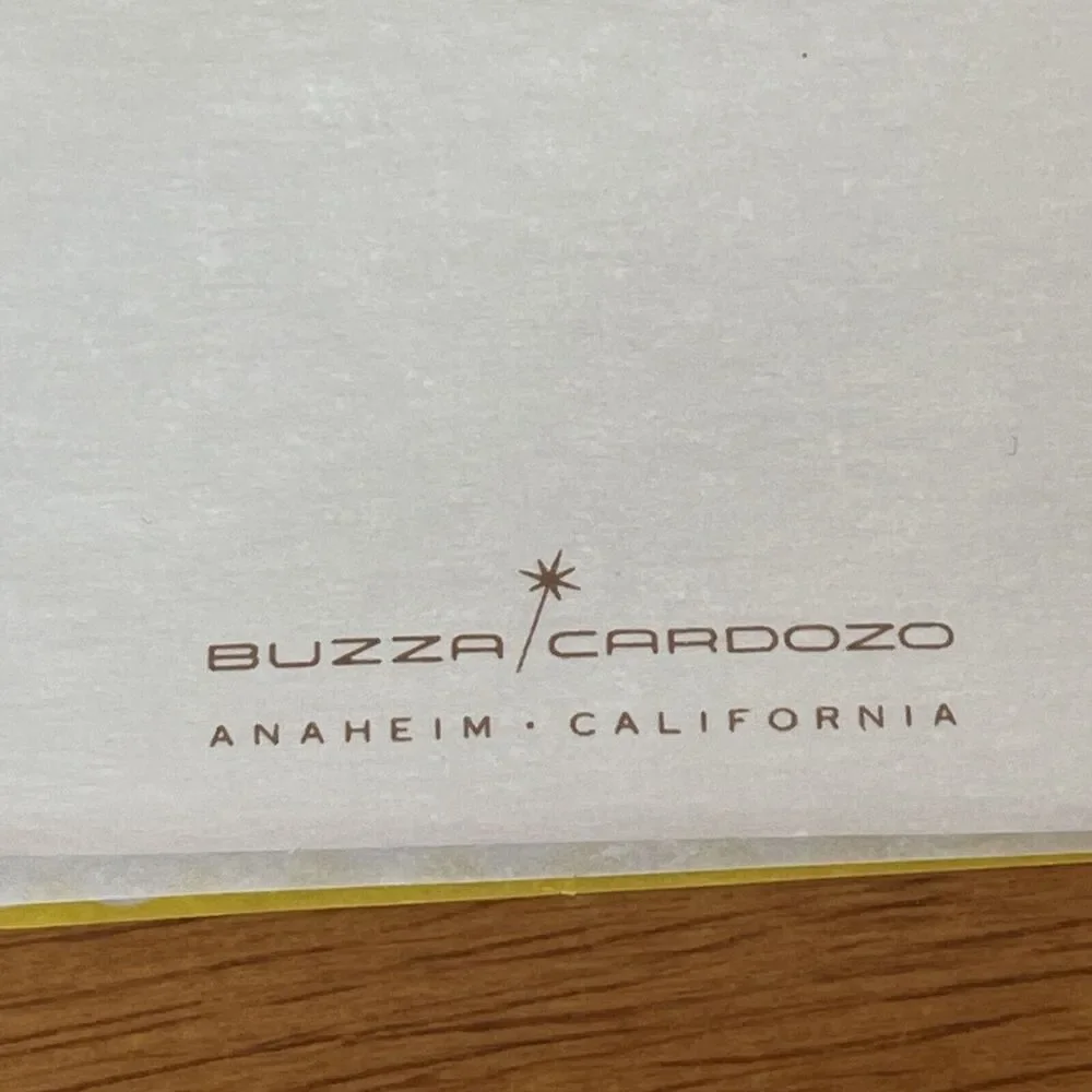 Vtg Buzza Cardozo Rabbit Parchment Easter Spring Die Cut Glitter Greeting Card